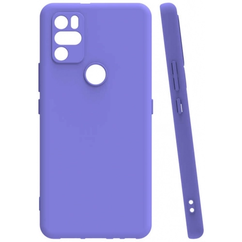 Omix X500 Kılıf Silikon Mat Esnek Kamera Korumalı Biye Kapak - Lila