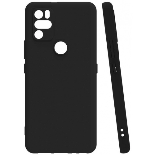 Omix X500 Kılıf Silikon Mat Esnek Kamera Korumalı Biye Kapak - Siyah