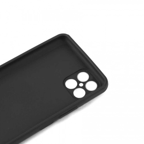 Omix X600 Kılıf Silikon Mat Esnek Kamera Korumalı Biye Kapak - Siyah