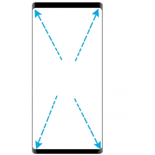 OnePlus 8 Pro Esnek Süper Pet Jelatin Ekran Koruyucu - Siyah