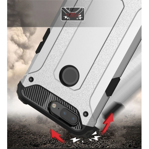 OnePlus 5T Kılıf Zırhlı Tank Crash Silikon Kapak - Siyah