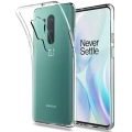 OnePlus 8 Pro Kılıf Kamera Korumalı Esnek Silikon Kapak - Şeffaf