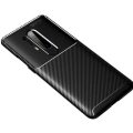 OnePlus 8 Pro Kılıf Silikon Parmak İzi Bırakmayan Karbon Soft Negro Kapak - Siyah