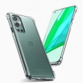 OnePlus 9 Pro Kılıf Silikon Köşe Korumalı Airbag Darbe Emici Kapak - Şeffaf
