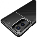OnePlus 9 Pro Kılıf Silikon Parmak İzi Bırakmayan Karbon Soft Negro Kapak - Siyah