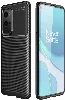 OnePlus 9 Pro Kılıf Karbon Serisi Mat Fiber Silikon Negro Kapak - Siyah