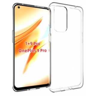 OnePlus 9 Pro Kılıf Kamera Korumalı Esnek Silikon Kapak - Şeffaf