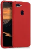 Oppo A12 Kılıf İnce Mat Esnek Silikon - Kırmızı
