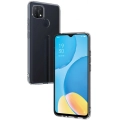 Oppo A15 Kılıf Kamera Korumalı Esnek Silikon Kapak - Şeffaf