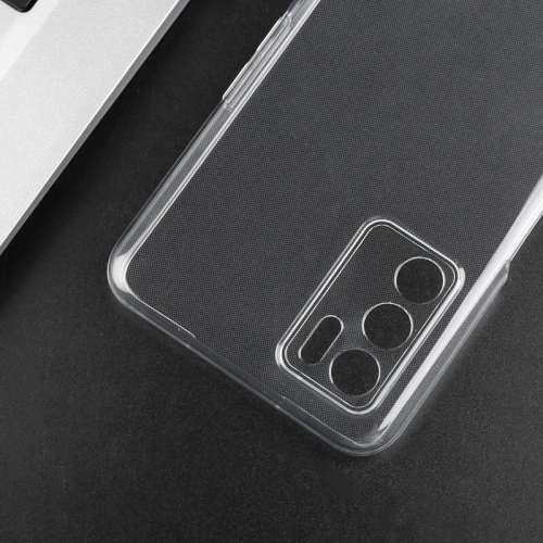 Oppo A16 Kılıf Kamera Korumalı Esnek Silikon Kapak - Şeffaf