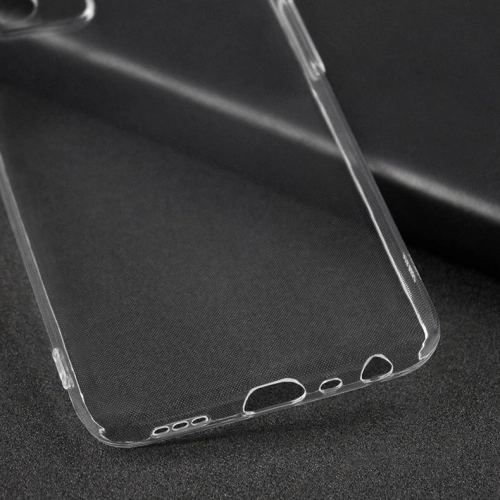 Oppo A16 Kılıf Kamera Korumalı Esnek Silikon Kapak - Şeffaf