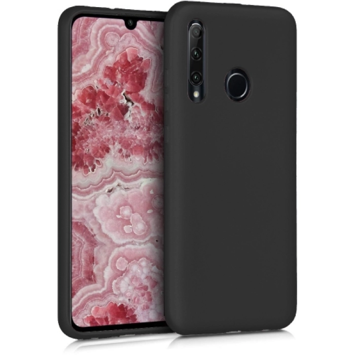 Oppo A31 Kılıf İnce Soft Mat Renkli Esnek Silikon Kapak - Siyah