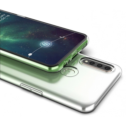 Oppo A31 Kılıf Kamera Korumalı Esnek Silikon Kapak - Şeffaf