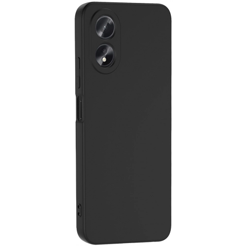 Oppo A38 Kılıf İçi Kadife Mat Mara Lansman Silikon Kapak - Lacivert