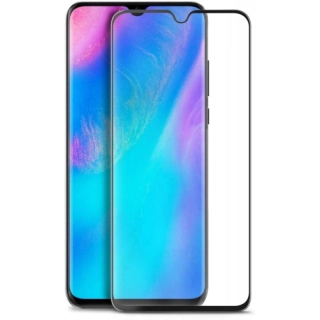 Oppo A5 2020 Kırılmaz Cam Tam Kapatan Kenarları Kırılmaya Dayanıklı Cam Ekran Koruyucu - Siyah