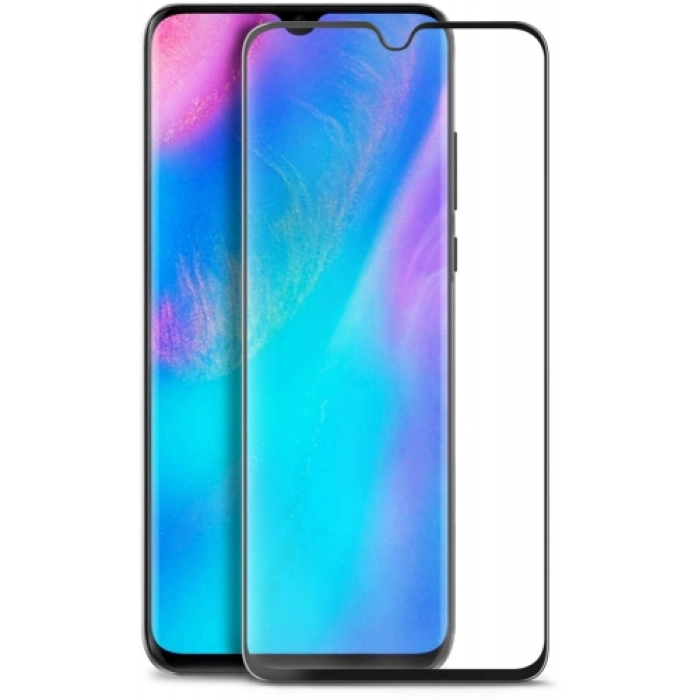 Oppo A5 2020 Kırılmaz Cam Tam Kapatan Kenarları Kırılmaya Dayanıklı Cam Ekran Koruyucu - Siyah