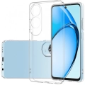 Oppo A60 Kılıf Kamera Korumalı Esnek Silikon Kapak - Şeffaf