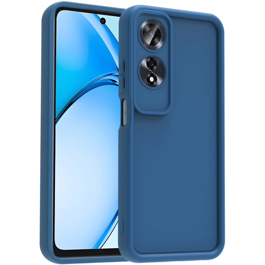 Oppo A60 ile Uyumlu Kılıf Kamera Korumalı Silikon Ananas Kapak - Koyu Yeşil