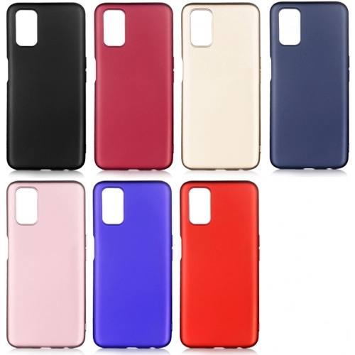 Oppo A72 Kılıf İnce Soft Mat Renkli Esnek Silikon Kapak - Lacivert