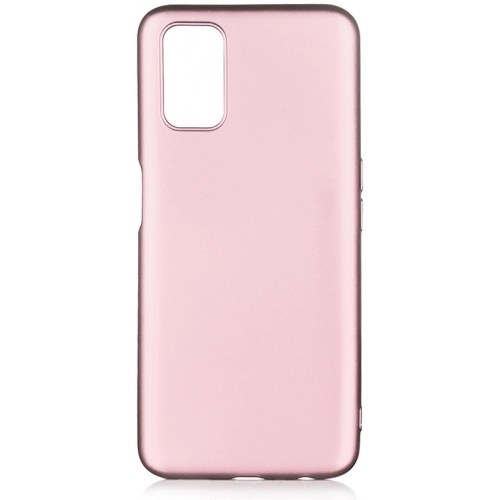 Oppo A72 Kılıf İnce Soft Mat Renkli Esnek Silikon Kapak - Rose Gold