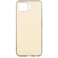 Oppo A73 Kılıf İnce Soft Mat Renkli Esnek Silikon Kapak - Gold