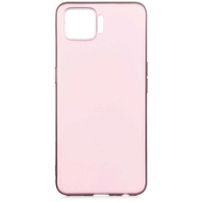 Oppo A73 Kılıf İnce Soft Mat Renkli Esnek Silikon Kapak - Rose Gold