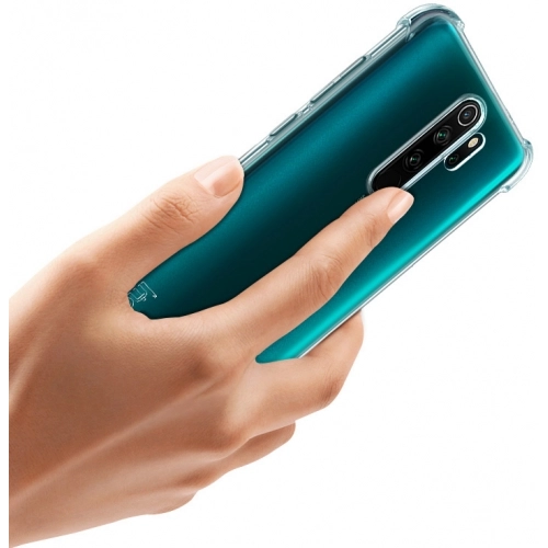 Oppo A9 2020 Kılıf Silikon Köşe Korumalı Airbag Darbe Emici Kapak - Şeffaf