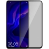 Oppo A91 Kırılmaz Cam 5D Ekran Koruyucu Karartmalı Hayalet Cam Privacy Tam Kapatan - Siyah
