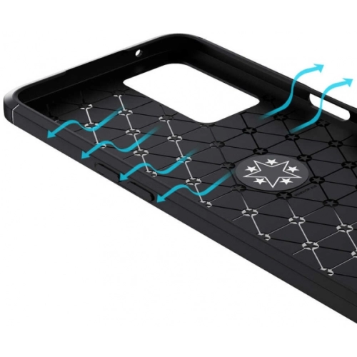 Oppo A96 4G Kılıf Renkli Silikon Yüzüklü Standlı Auto Focus Ravel Kapak - Siyah