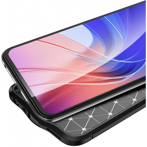 Oppo A96 4G Kılıf Deri Görünümlü Lüks Parmak İzi Bırakmaz Niss Silikon Kapak - Siyah