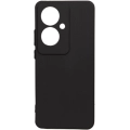 Oppo Reno 11F 5G Kılıf Silikon Mat Esnek Kamera Korumalı Biye Kapak - Siyah