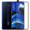 Oppo Reno 2z Kırılmaz Cam Tam Kapatan Kenarları Kırılmaya Dayanıklı Cam Ekran Koruyucu - Siyah