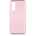 Oppo Reno 3 Pro Kılıf İnce Soft Mat Renkli Esnek Silikon Kapak - Rose Gold