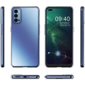 Oppo Reno 4 Kılıf Kamera Korumalı Esnek Silikon Kapak - Şeffaf