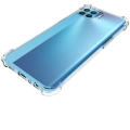 Oppo Reno 4 Lite Kılıf Silikon Köşe Korumalı Airbag Darbe Emici Kapak - Şeffaf
