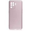 Oppo Reno 5 Lite Kılıf İnce Soft Mat Renkli Esnek Silikon Kapak - Rose Gold