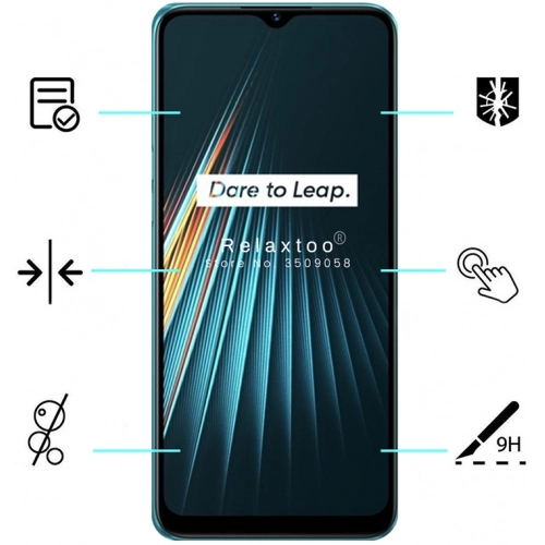 Oppo Reno 7 Kırılmaz Cam Tam Kapatan Kenarları Kırılmaya Dayanıklı Cam Ekran Koruyucu - Siyah