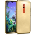 Oppo Reno Z Kılıf İnce Soft Mat Renkli Esnek Silikon Kapak - Gold