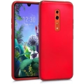 Oppo Reno Z Kılıf İnce Soft Mat Renkli Esnek Silikon Kapak - Kırmızı