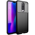 Oppo RX17 Pro Kılıf Silikon Parmak İzi Bırakmayan Karbon Soft Negro Kapak - Siyah