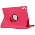 Apple iPad 10.9 2022 (10. Nesil) Tablet Kılıfı 360 Derece Dönebilen Standlı Kapak - Pembe