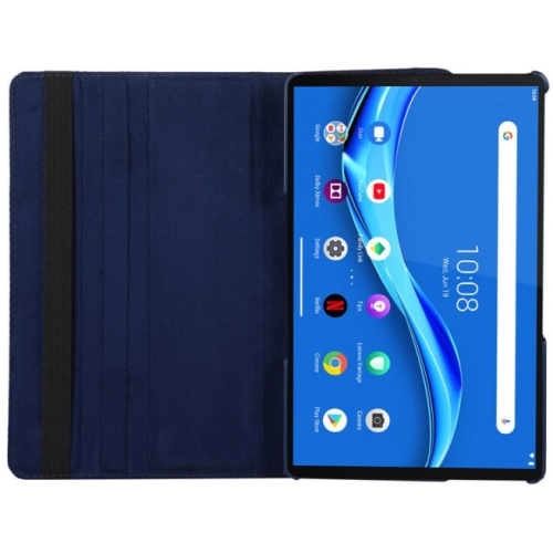 Apple iPad Air 4 10.9 inç 2020 Tablet Kılıfı 360 Derece Dönebilen Standlı Kapak - Mavi