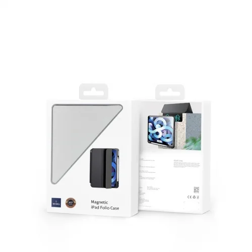 Apple iPad Pro 11 inç 2021 (3. Nesil) Tablet Kılıf Nort Smart Cover Standlı Uyku Modlu Kapak - Mavi