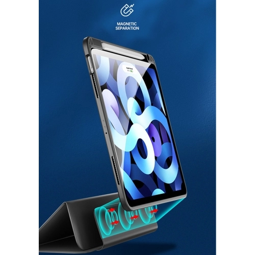 Apple iPad Pro 12.9 inç 2020 Tablet Kılıf Nort Smart Cover Standlı Uyku Modlu Kapak - Lacivert