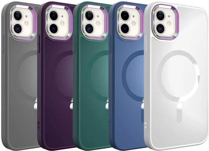 Apple iPhone 11 Kılıf Magsafe Wireless Şarj Özellikli Stil Kapak - Sierra Mavi