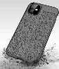 Apple iPhone 11 Kılıf Deri Görünümlü Parmak İzi Bırakmaz Niss Silikon - Lacivert