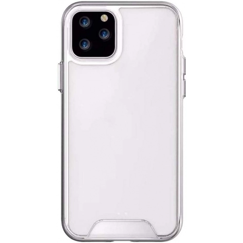 Apple iPhone 11 Pro Max Kılıf Clear Guard Serisi Gard Kapak - Şeffaf
