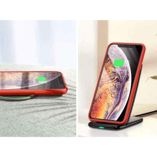 Apple iPhone 11 Pro Max Kılıf İnce Soft Mat Renkli Esnek Silikon Kapak - Kırmızı