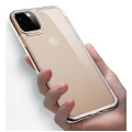 Apple iPhone 11 Pro Max Kılıf Magic Crystal Clear Glass Case - Şeffaf
