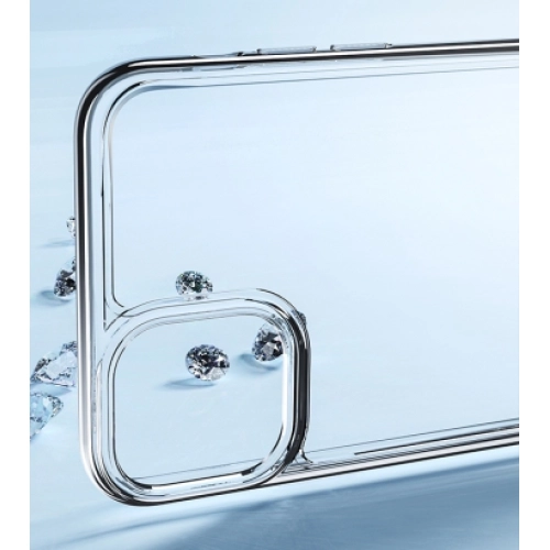 Apple iPhone 11 Pro Max Kılıf Magic Crystal Clear Glass Case - Şeffaf